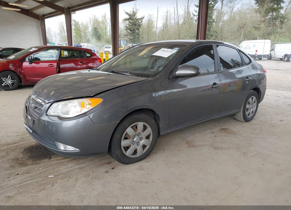 2009 HYUNDAI ELANTRA GLS VIN: KMHDU46D79U676566