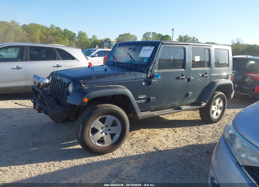 2008 JEEP WRANGLER UNLIMITED SAHARA VIN: 1J8GA59178L539030
