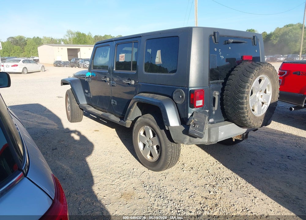 2008 JEEP WRANGLER UNLIMITED SAHARA VIN: 1J8GA59178L539030