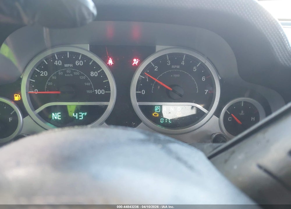 2008 JEEP WRANGLER UNLIMITED SAHARA VIN: 1J8GA59178L539030