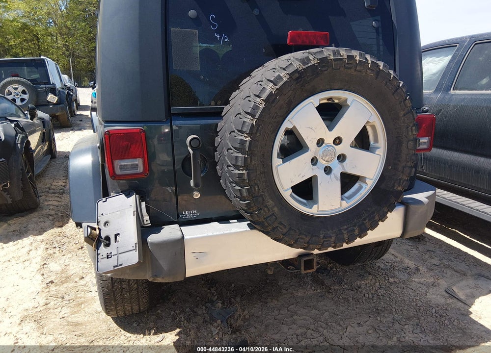 2008 JEEP WRANGLER UNLIMITED SAHARA VIN: 1J8GA59178L539030