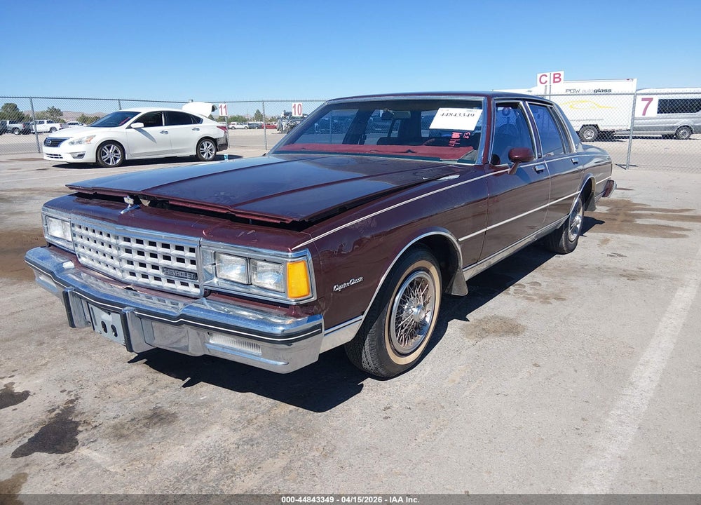 1983 CHEVROLET CAPRICE CLASSIC VIN: 2G1AN69H8D1116177