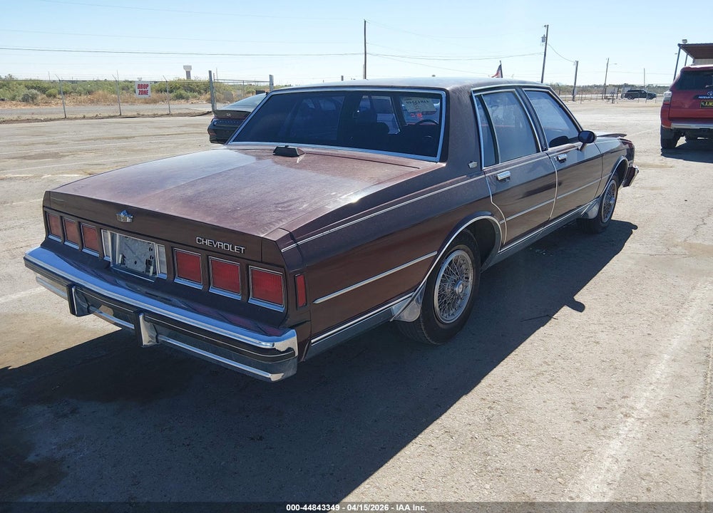 1983 CHEVROLET CAPRICE CLASSIC VIN: 2G1AN69H8D1116177
