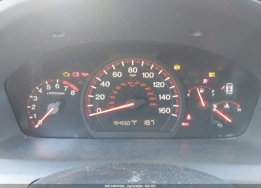 2005 HONDA ACCORD 2.4 EX VIN: 1HGCM71685A012428