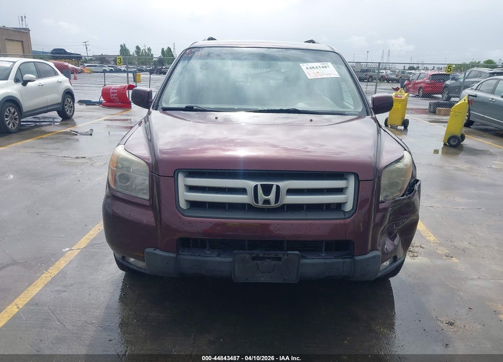 2007 HONDA PILOT EX-L VIN: 5FNYF18787B024096