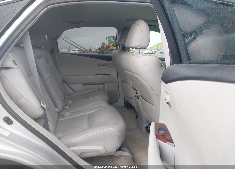 2011 LEXUS RX 350 VIN: 2T2BK1BA6BC115849