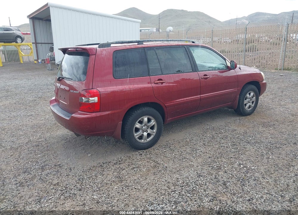 2005 TOYOTA HIGHLANDER V6 VIN: JTEDP21A950076805