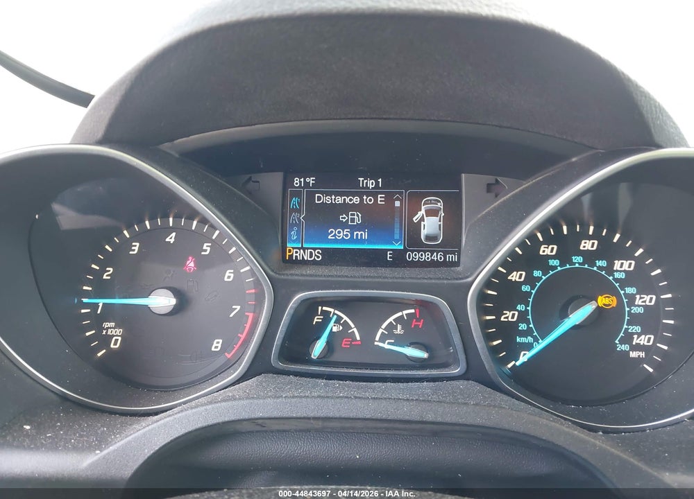 2014 FORD ESCAPE SE VIN: 1FMCU0GX8EUC36220