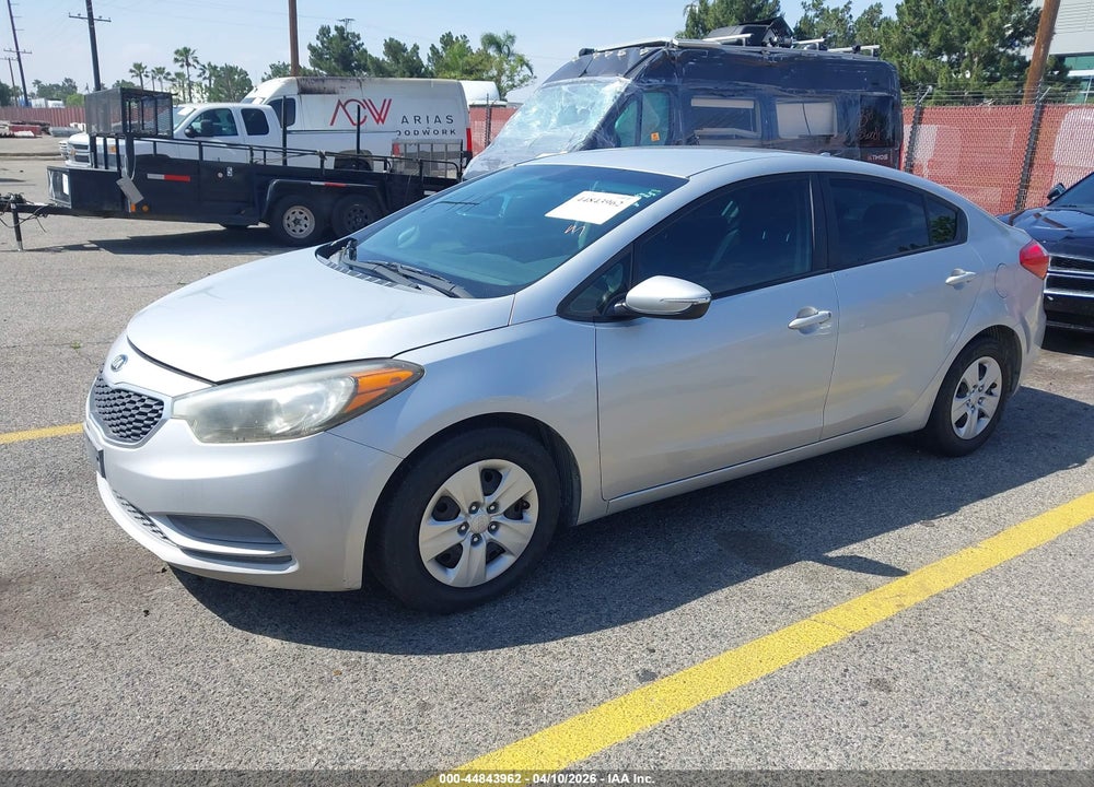 2015 KIA FORTE LX VIN: KNAFX4A67F5378938