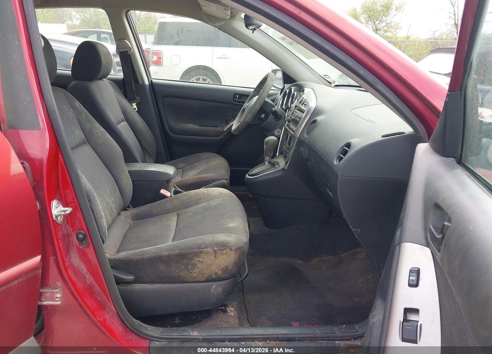 2005 PONTIAC VIBE VIN: 5Y2SL63875Z447819