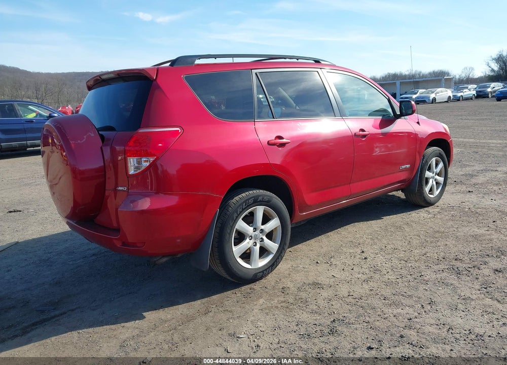 2008 TOYOTA RAV4 LIMITED VIN: JTMBD31V785134804