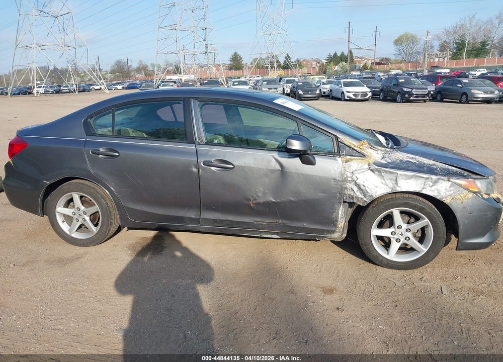 2012 HONDA CIVIC EX-L VIN: 19XFB2F92CE308000