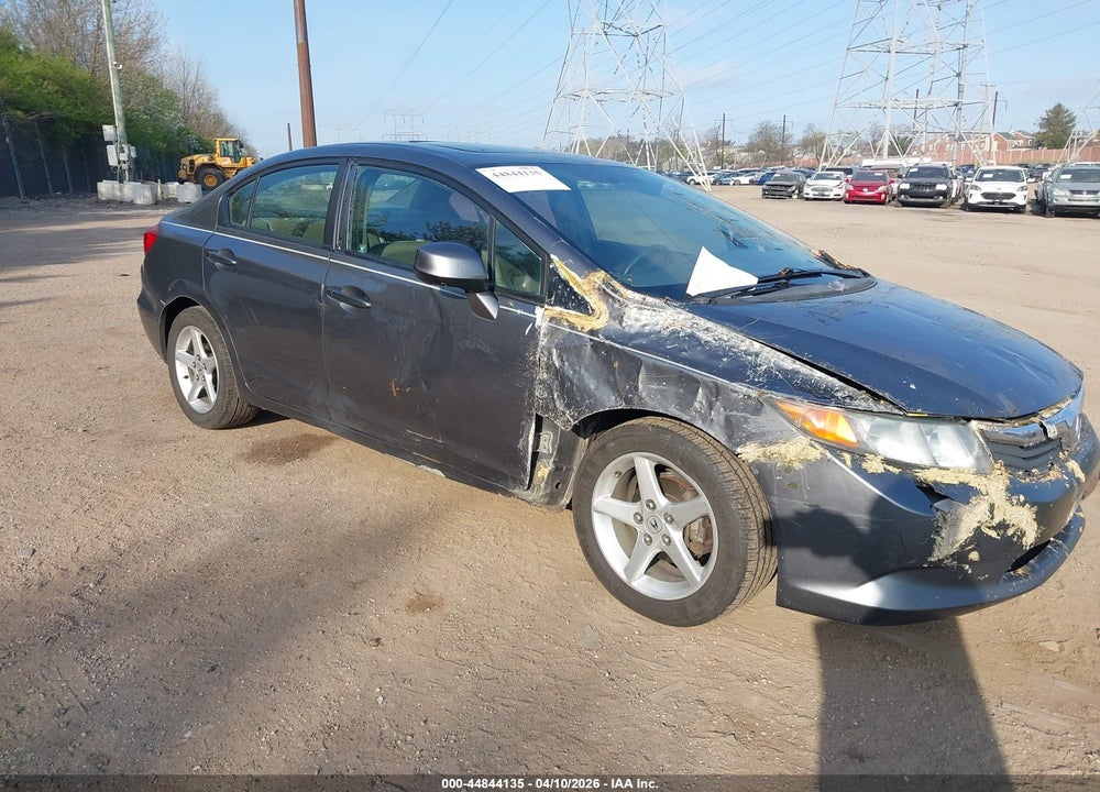 2012 HONDA CIVIC EX-L VIN: 19XFB2F92CE308000