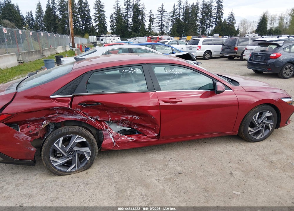 2025 HYUNDAI ELANTRA LIMITED VIN: KMHLP4DG6SU032644
