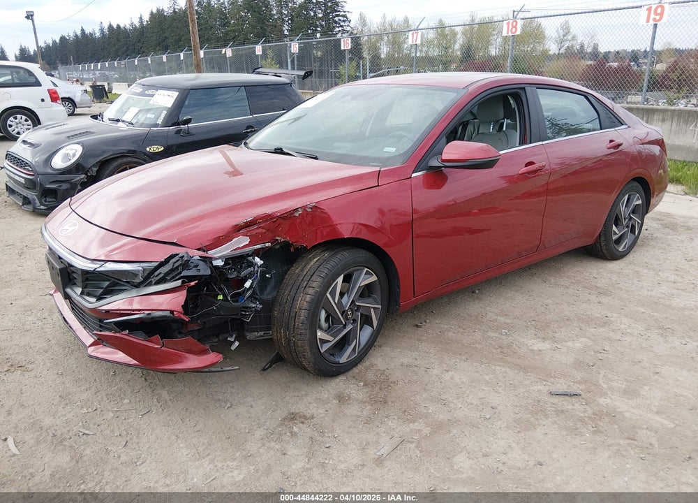 2025 HYUNDAI ELANTRA LIMITED VIN: KMHLP4DG6SU032644