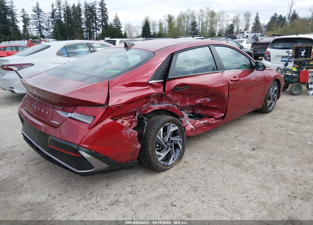 2025 HYUNDAI ELANTRA LIMITED VIN: KMHLP4DG6SU032644