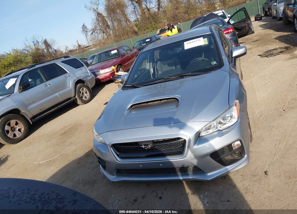 2016 SUBARU WRX VIN: JF1VA1B68G9816198