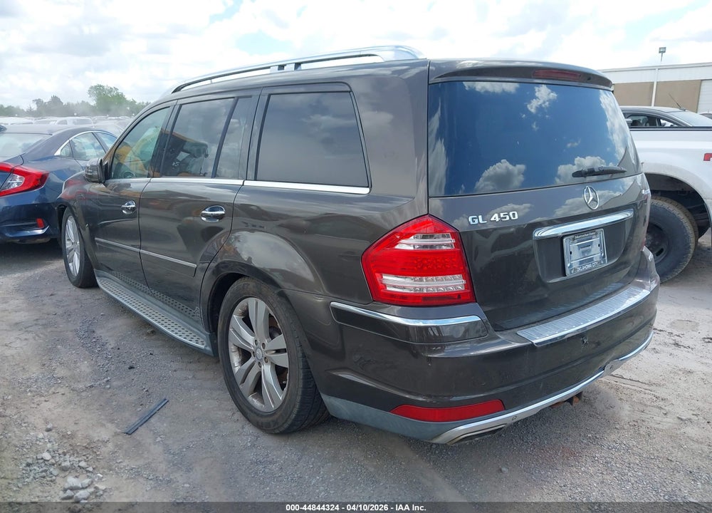 2012 MERCEDES-BENZ GL 450 4MATIC VIN: 4JGBF7BE0CA790550