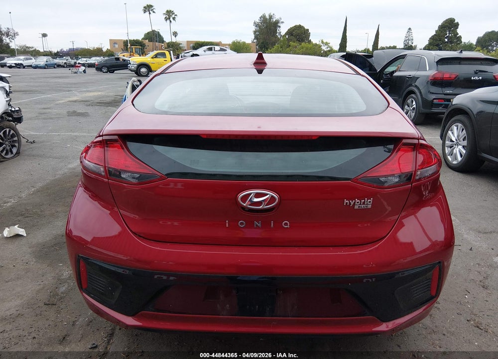 2019 HYUNDAI IONIQ HYBRID BLUE VIN: KMHC65LC8KU136690