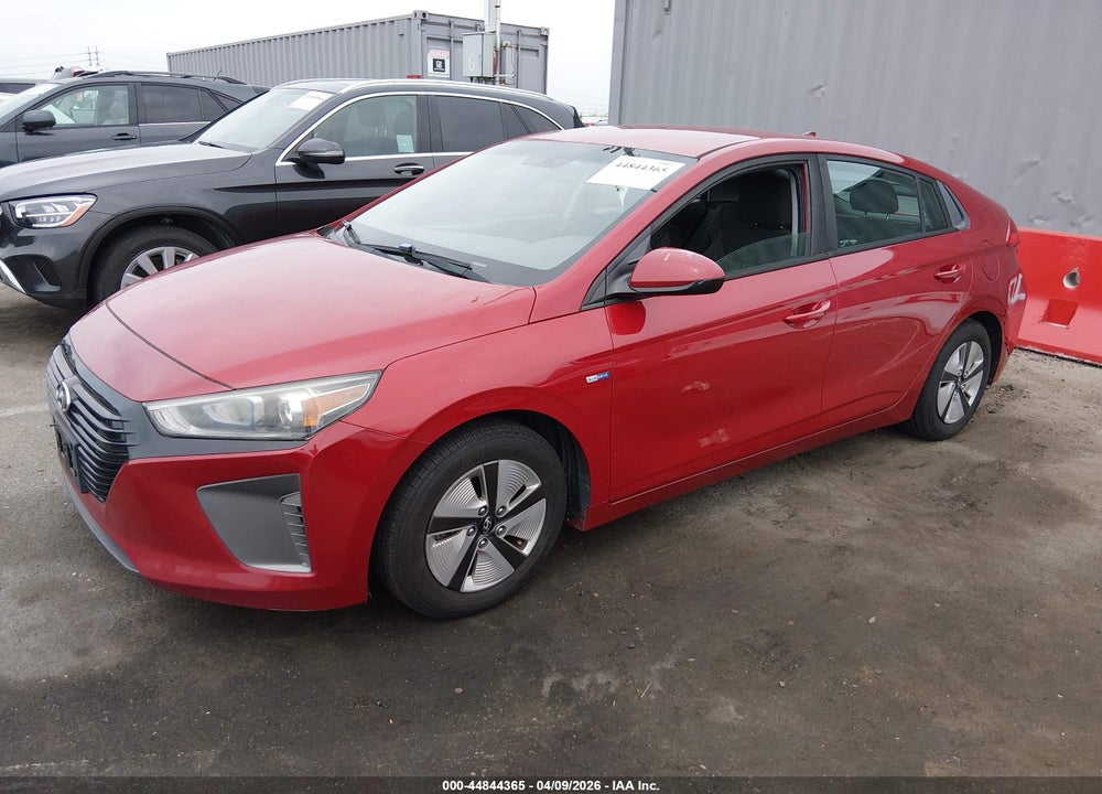 2019 HYUNDAI IONIQ HYBRID BLUE VIN: KMHC65LC8KU136690
