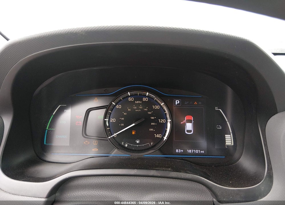 2019 HYUNDAI IONIQ HYBRID BLUE VIN: KMHC65LC8KU136690