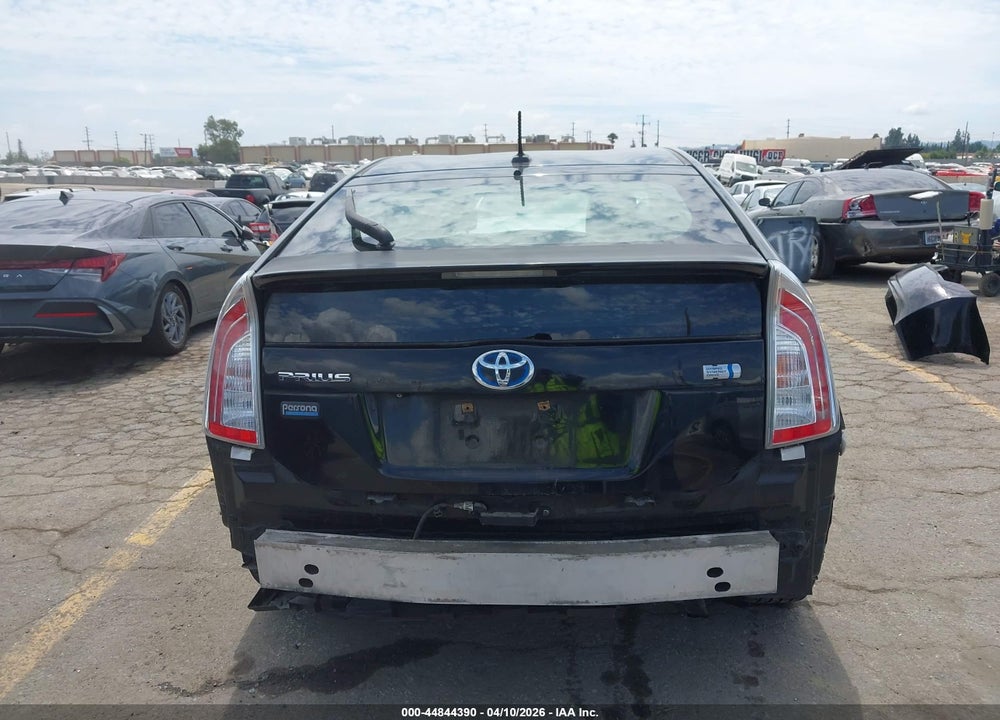 2013 TOYOTA PRIUS THREE SE VIN: JTDKN3DU6D1638245