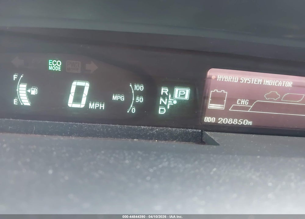 2013 TOYOTA PRIUS THREE SE VIN: JTDKN3DU6D1638245