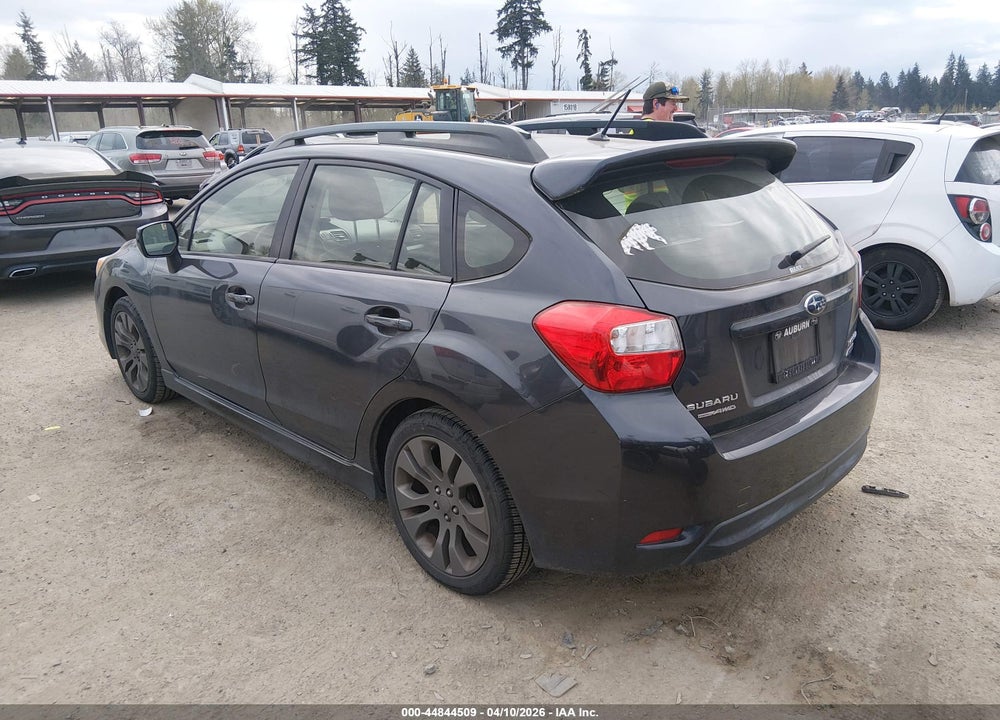 2013 SUBARU IMPREZA 2.0I SPORT LIMITED VIN: JF1GPAR68D2893798