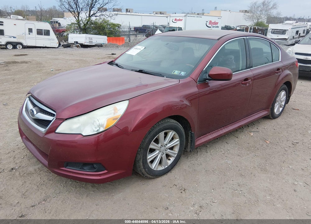 2011 SUBARU LEGACY 2.5I PREM AWP VIN: 4S3BMBC64B3255910