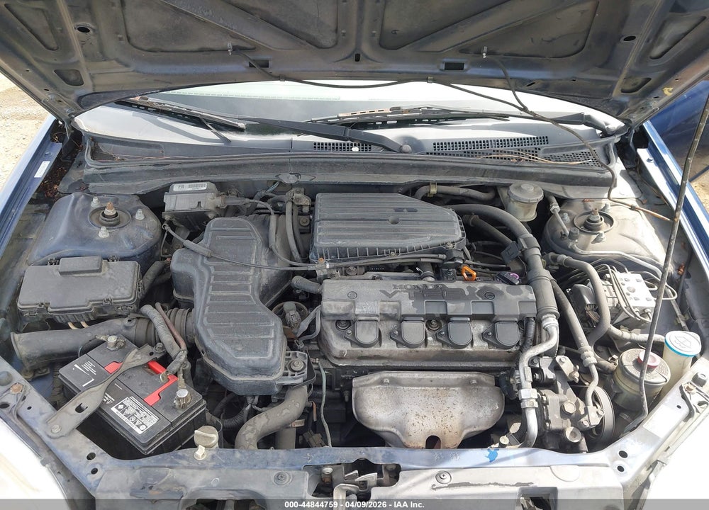 2002 HONDA CIVIC EX VIN: 1HGEM22952L010981