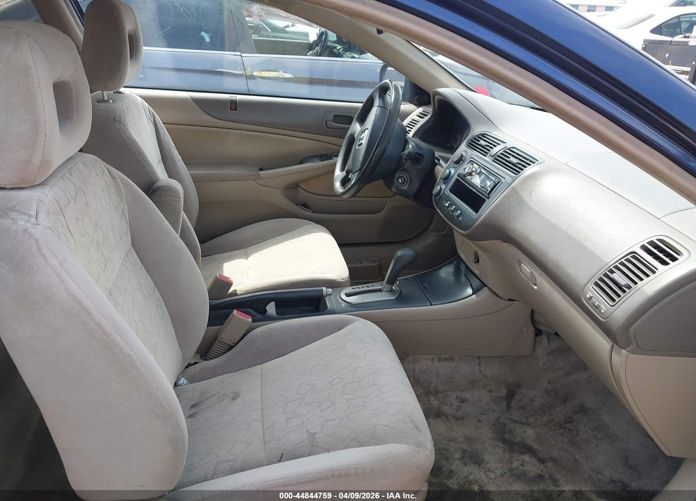 2002 HONDA CIVIC EX VIN: 1HGEM22952L010981