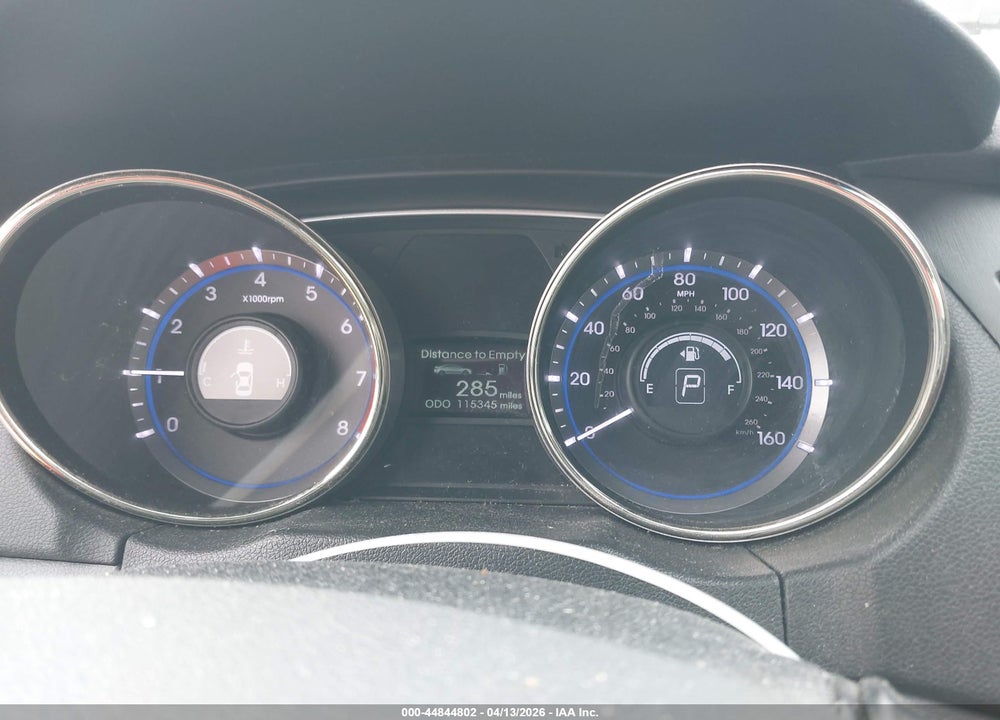 2013 HYUNDAI SONATA GLS VIN: 5NPEB4AC2DH558943