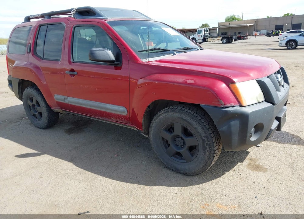 2005 NISSAN XTERRA S VIN: 5N1AN08U65C652796