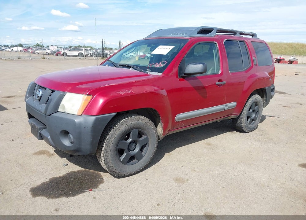 2005 NISSAN XTERRA S VIN: 5N1AN08U65C652796
