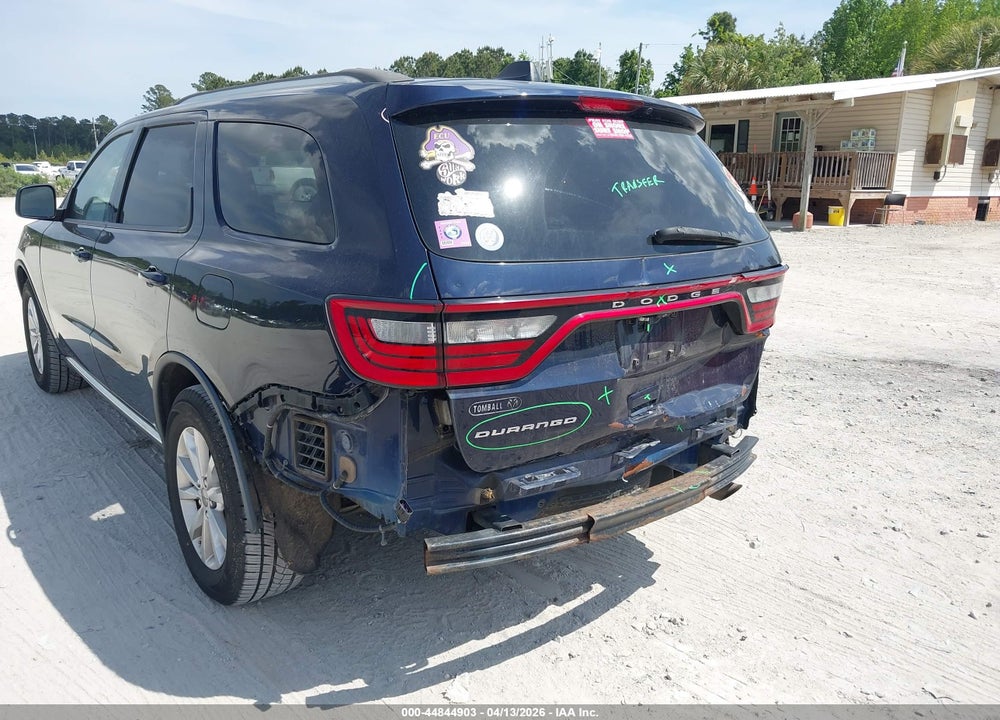 2014 DODGE DURANGO SXT VIN: 1C4RDHAG7EC414386