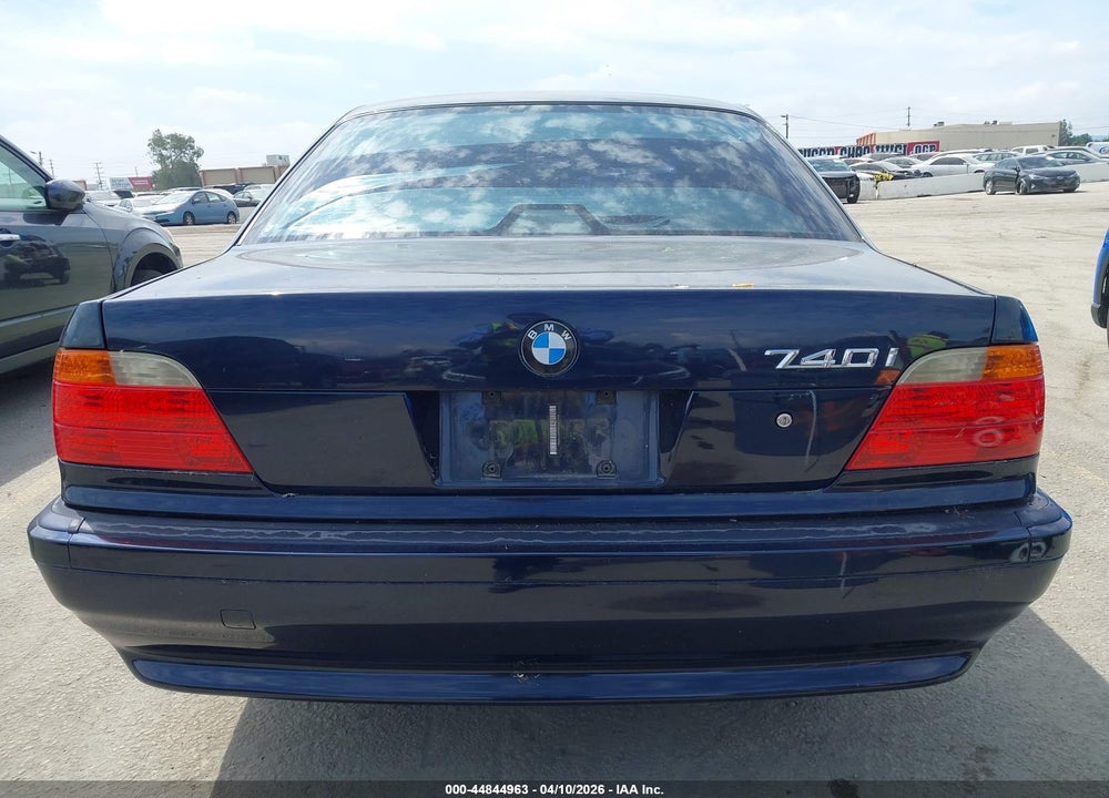 1999 BMW 740IA VIN: WBAGG8339XDN74918