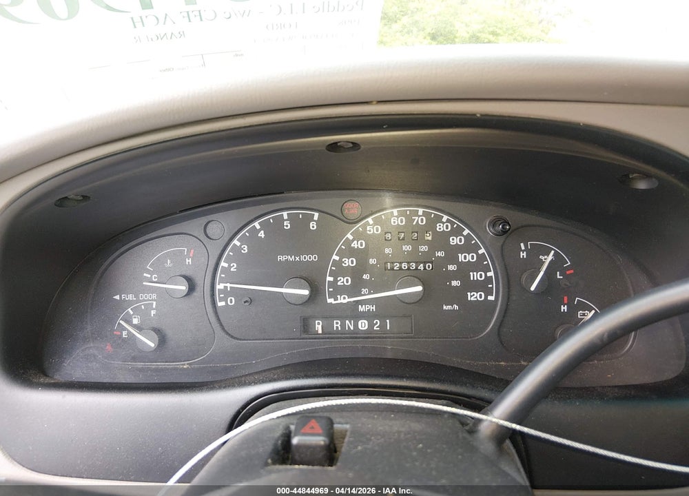 1998 FORD RANGER SPLASH/XL/XLT VIN: 1FTYR14U2WTA38154