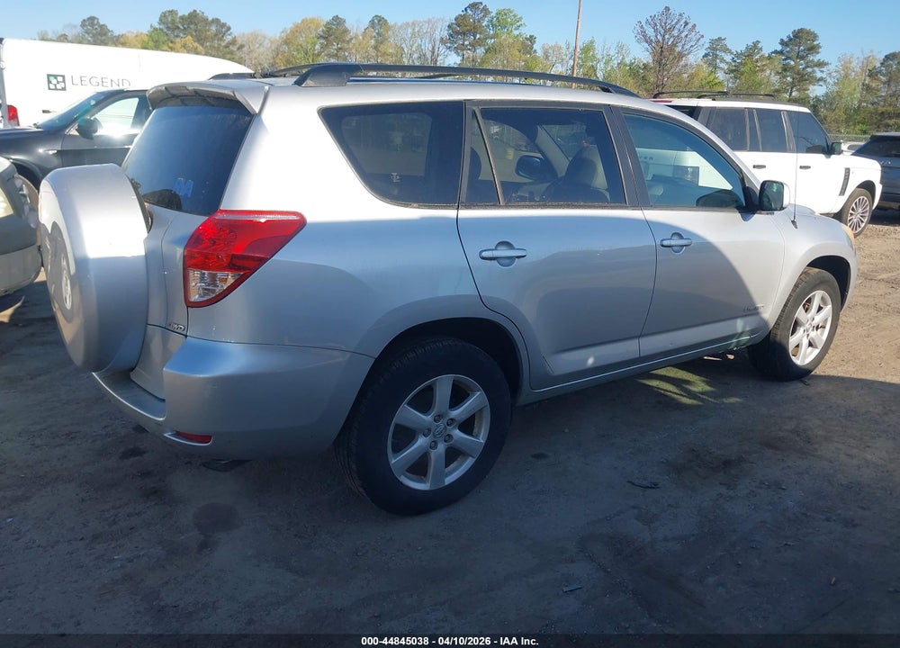 2007 TOYOTA RAV4 LIMITED VIN: JTMBD31V075080986