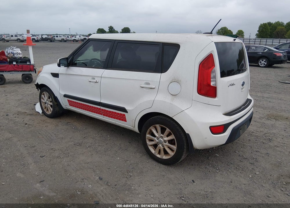 2012 KIA SOUL + VIN: KNDJT2A6XC7358860