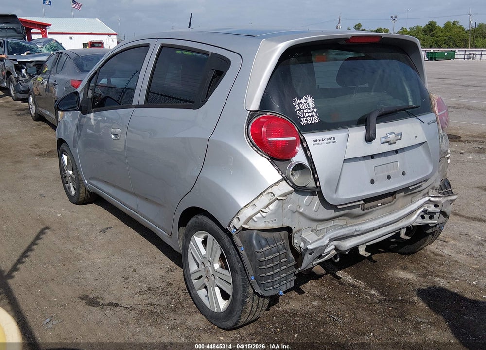 2013 CHEVROLET SPARK 1LT AUTO VIN: KL8CD6S96DC506123
