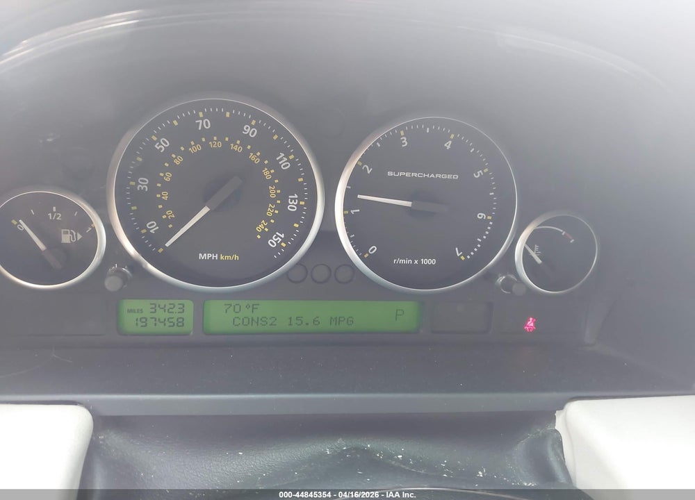 2007 LAND ROVER RANGE ROVER SUPERCHARGED VIN: SALMF13477A245590