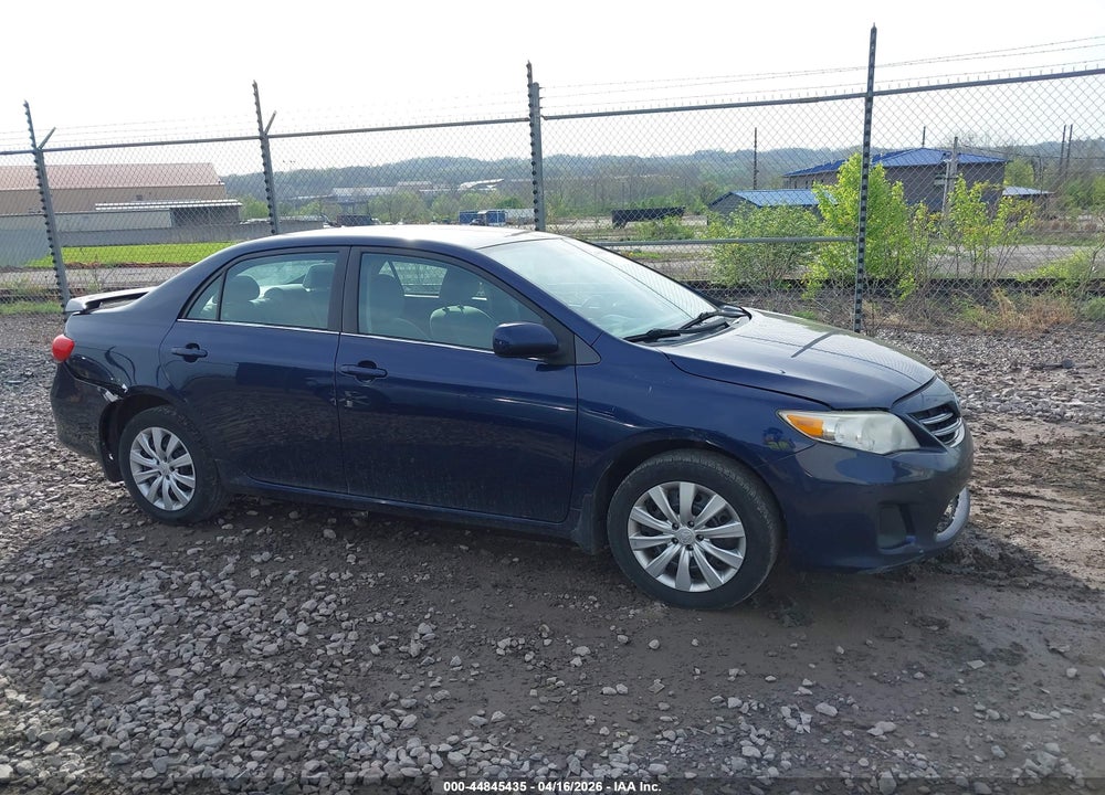 2013 TOYOTA COROLLA LE VIN: 2T1BU4EE7DC114954