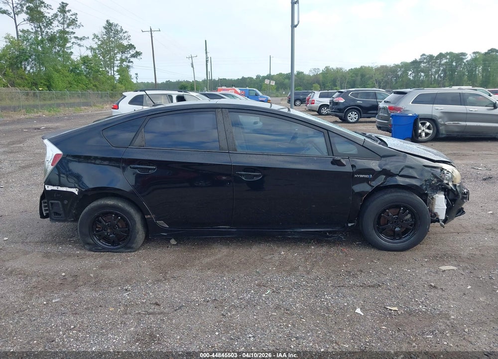 2015 TOYOTA PRIUS THREE VIN: JTDKN3DU8F0400857
