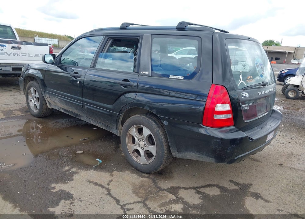 2004 SUBARU FORESTER 2.5XS VIN: JF1SG65604H765856