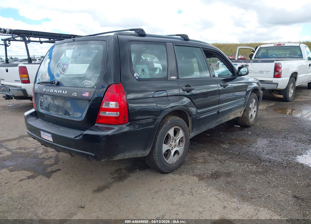 2004 SUBARU FORESTER 2.5XS VIN: JF1SG65604H765856
