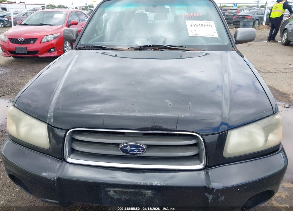 2004 SUBARU FORESTER 2.5XS VIN: JF1SG65604H765856