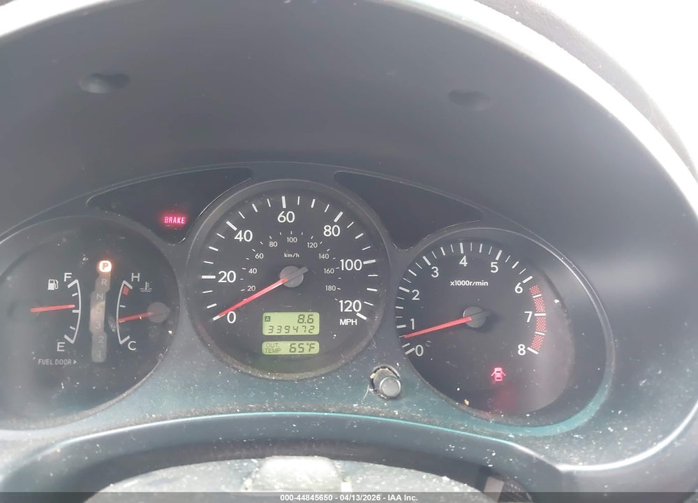 2004 SUBARU FORESTER 2.5XS VIN: JF1SG65604H765856