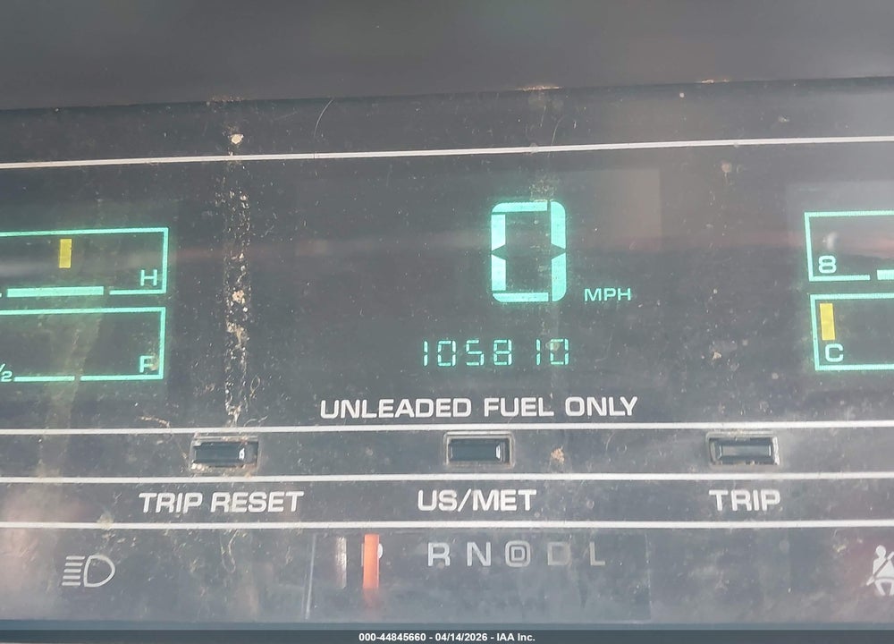 1989 CHRYSLER NEW YORKER C-BODY LANDAU VIN: 1C3BC6637KD578438