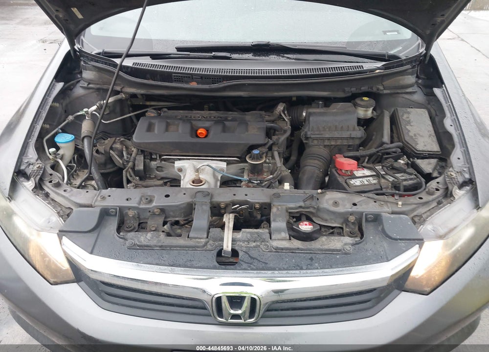 2012 HONDA CIVIC HF VIN: 2HGFB2F67CH550695