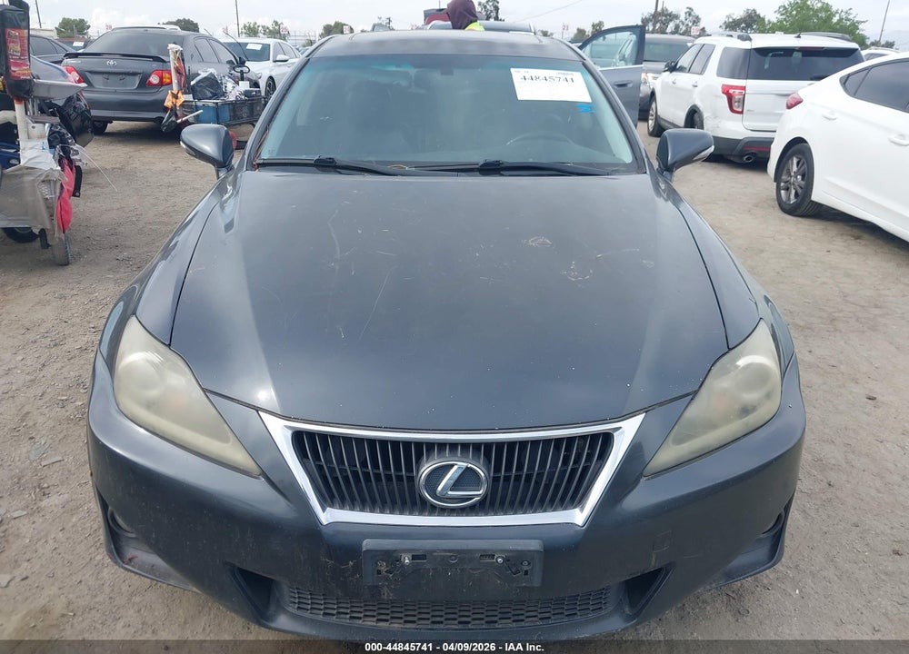2011 LEXUS IS 250 VIN: JTHBF5C23B5131235